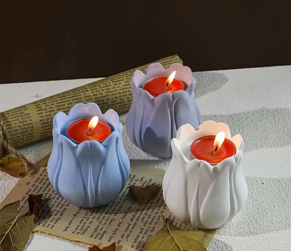 Molde Tulipan 3D
