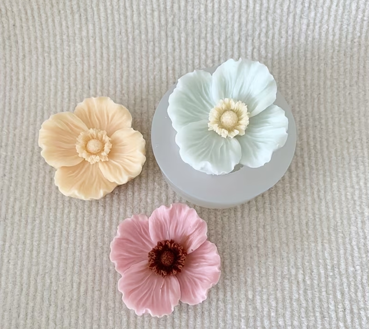 Molde Flor de Amapola