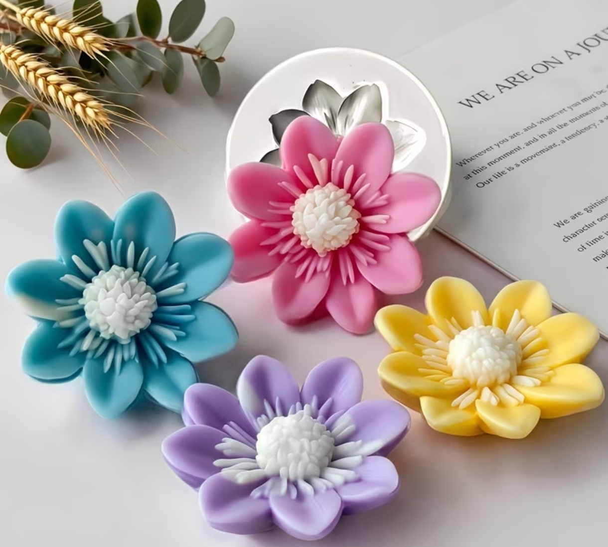 Molde Flor 8 Petalos