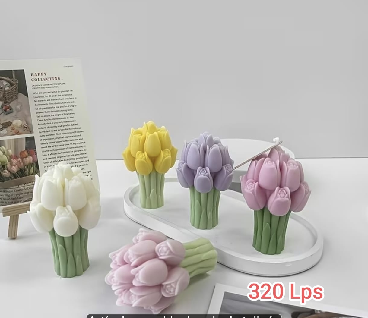 Molde Ramo Tulipan