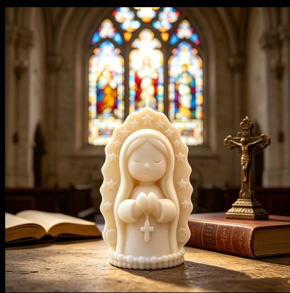 Molde Virgen Maria Cruz