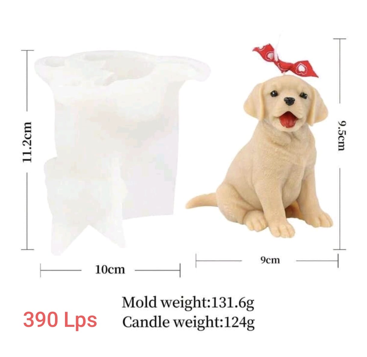 Molde Perro Labrador